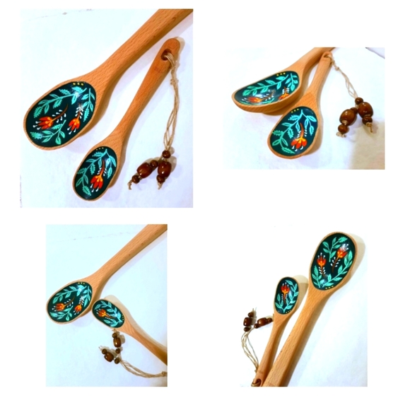 Sold on Mercari Hand Painted Wooded Spoons - Picture 5 of 5